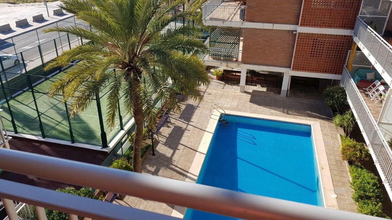 Ferienwohnung Mogaver Beach Castelldefels Exterior foto